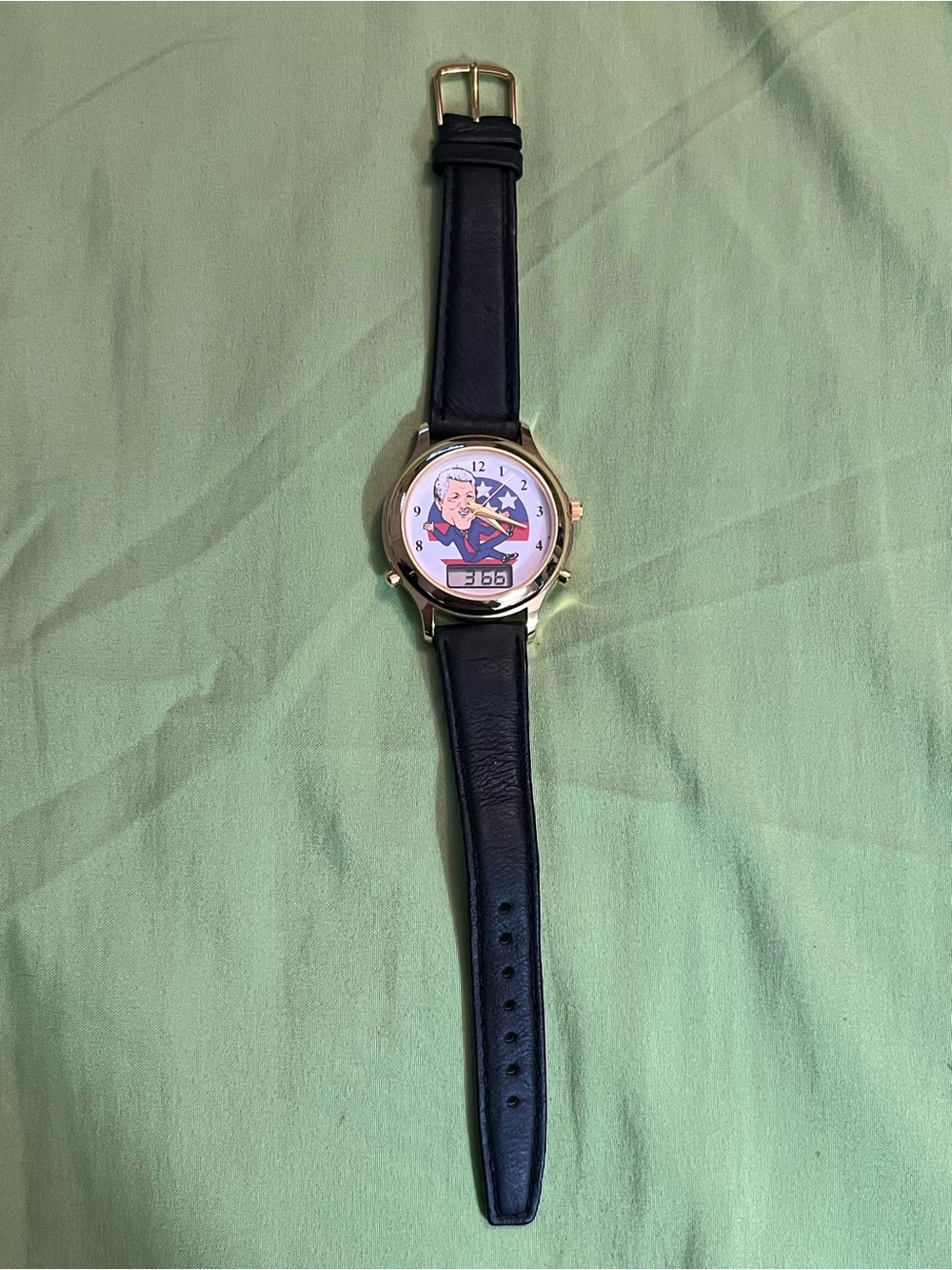 Bill CLINTON Analog/Digital RARE MEN'S WATCH